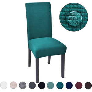 Housses de chaise décoratives (Achetez-en 6 livraison gratuite) Ideesympa.fr Bleu canard 