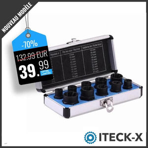 iTech-x™ : Kit extracteur de boulons Sets d'outils ShinyHome Store Long 