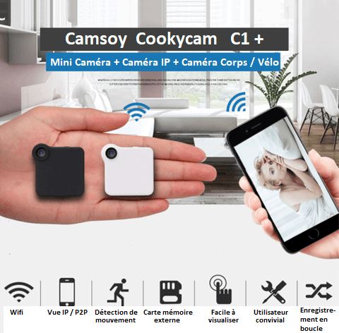 Mini Caméra IP Sans Fil Technologie ideeSympa.fr 