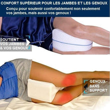 Charger l&#39;image dans la galerie, Hypnos-G ™ : Coussin orthopédique pour jambes avec mousse à mémoire de forme Santé IdéeSympa.fr 