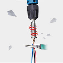 Charger l&#39;image dans la galerie, Gadget pour enrouler fils électriques (Connecteur Universel) Outil de bricolage IdéeSympa.fr 