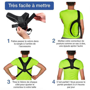 Correcteur de Posture Adaptable Santé IdéeSympa.fr 