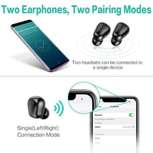 DP9™: Écouteurs Bluetooth Sans Fil et Étanches Technologie ideeSympa.fr 