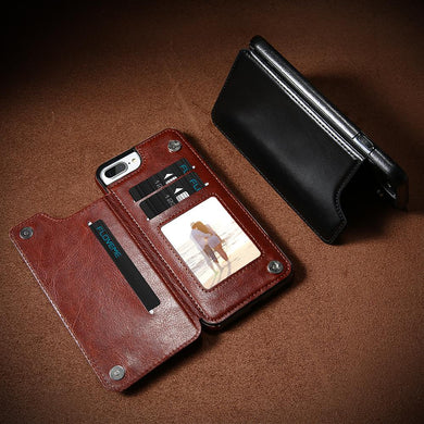 Etui en cuir de luxe pour Iphone (Multi-Usage) Idée Sympa 