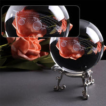 Charger l&#39;image dans la galerie, CRISLAIRE ® : Boule de Cristal 3D Système Solaire Outil de bricolage IdéeSympa.fr 