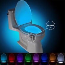 Charger l&#39;image dans la galerie, EcoBright: Veilleuse led pour toilettes WC avec capteur de mouvement Idée Sympa 