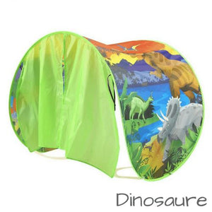Tente de rêve : Tente de lit pour enfant Astuces Pratique Idée Sympa Tente dinosaure + Lampe 