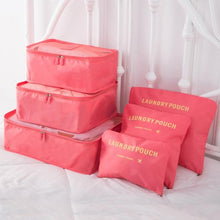 Charger l&#39;image dans la galerie, SacPack ™ - Pochettes de rangement (6pcs) Travel Bags Shop3622155 Store Rouge pastèque 